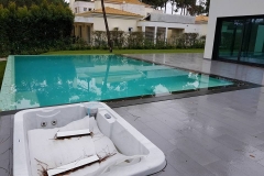 Piscina na Herdade da Aroeira